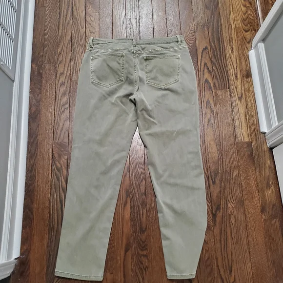 J jill green denim boyfriend jeans - Picture 7 of 9